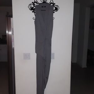 Lulus Deep Plunge Maxi Dress